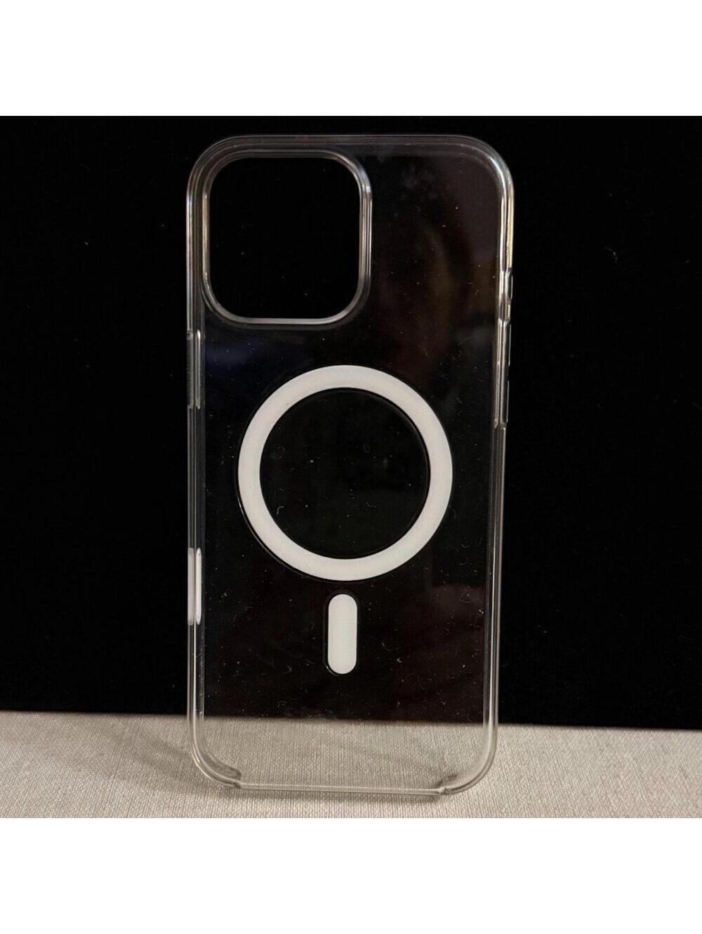Apple Clear Mag safe iphone 15 pro max case